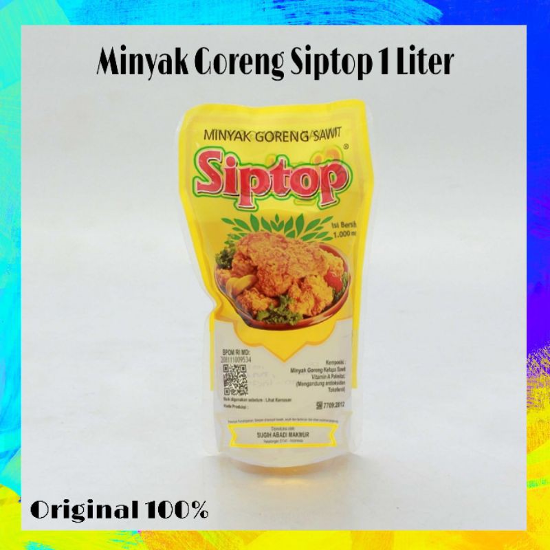 Minyak Goreng Siptop 1 Liter