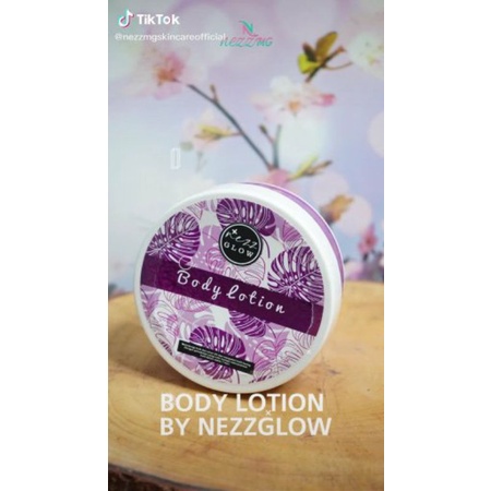 (COD)Nezzmg lotion whitening 250gram/lotion pemutih badan/ Hb pemutih/ glow up