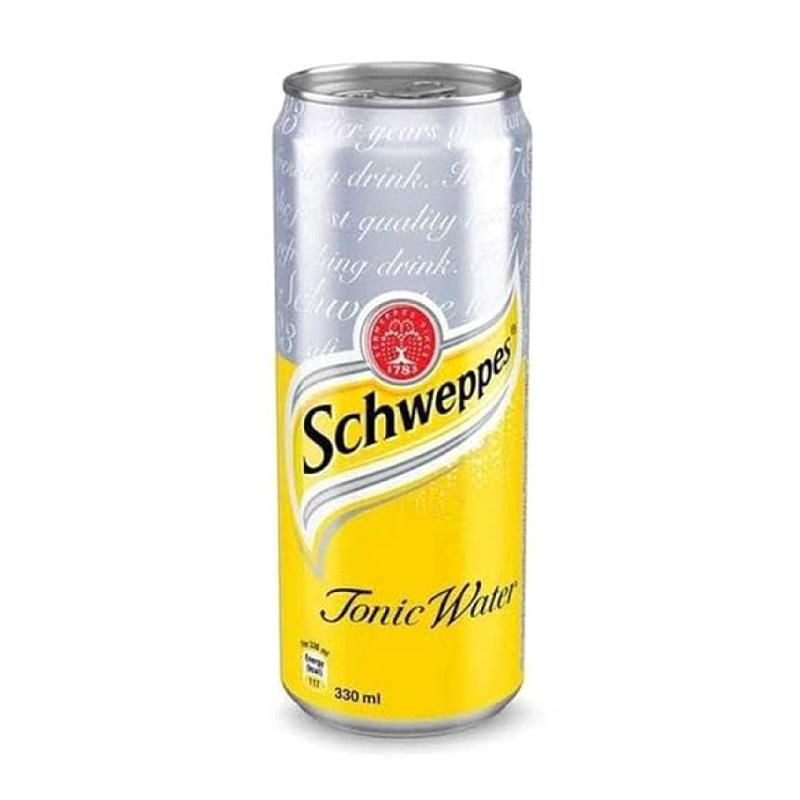 

schweppes tonic can 330 ml