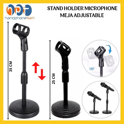 (JC) stand mic meja microphone karaoke//stand holder mic L7// holder stand hd 26