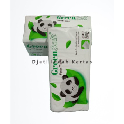 Tisue KUALITAS TERBAIK!!! Tissue Green Facial 200 sheet Tisu