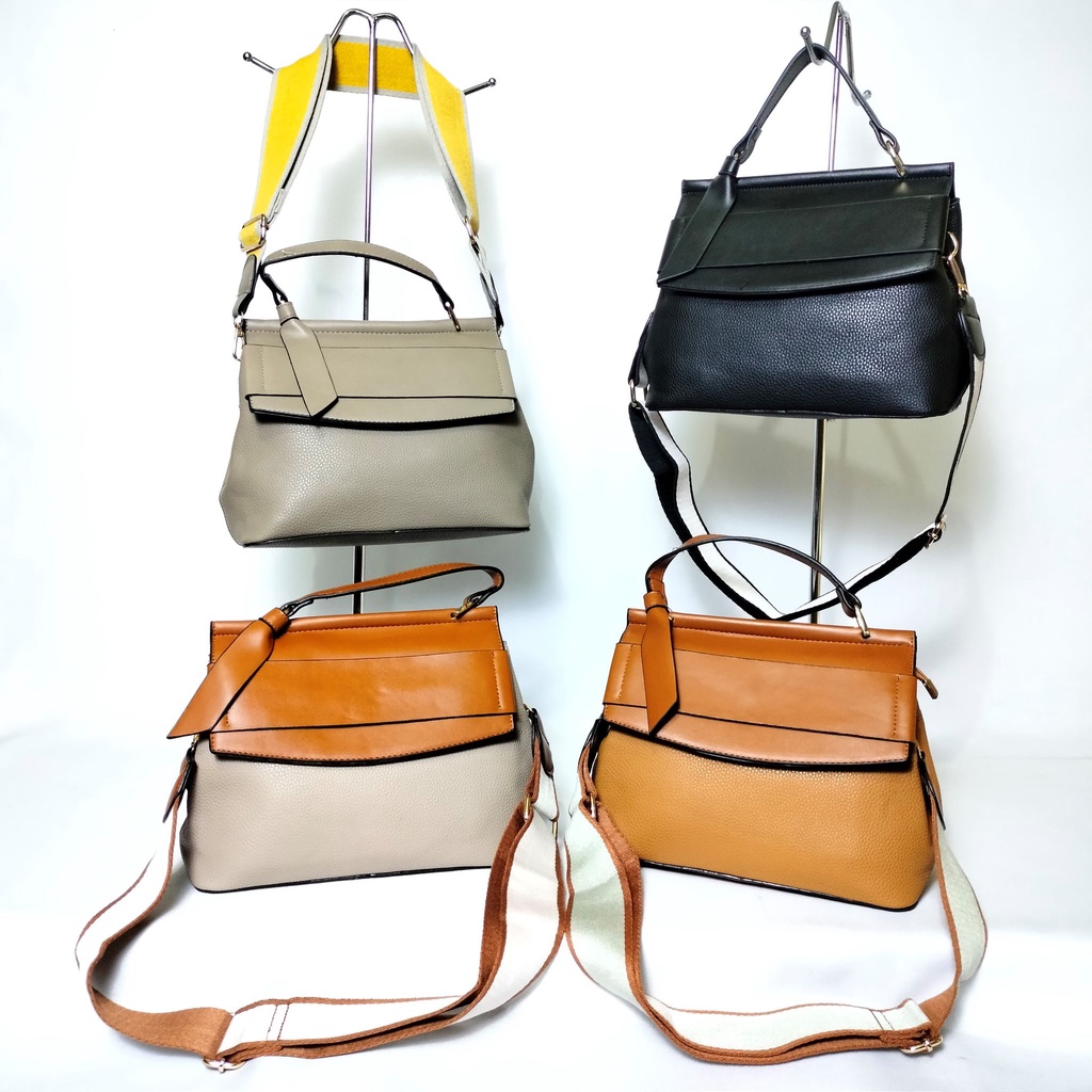 Diskon! Tas Jinjing Selempang Fashion Wanita Simpel Unik Import 13-362