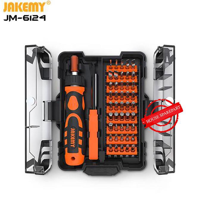 Jakemy JM-6124 48 in 1 Household Ratchet Screwdriver Torx Tool Set