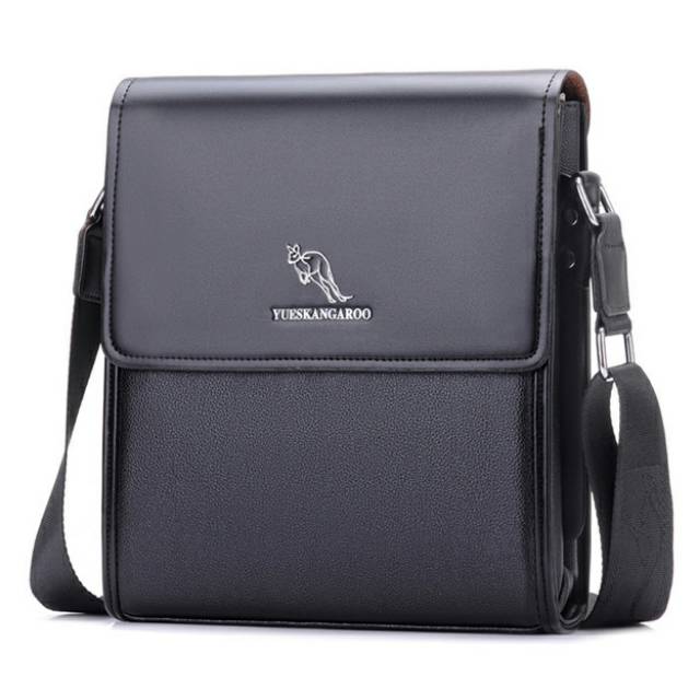 YUESKANGAROO Tas Selempang Kulit Pria