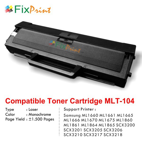 Cartridge Compatible Samsung MLT-104 MLT-D104S MLT-D1042S