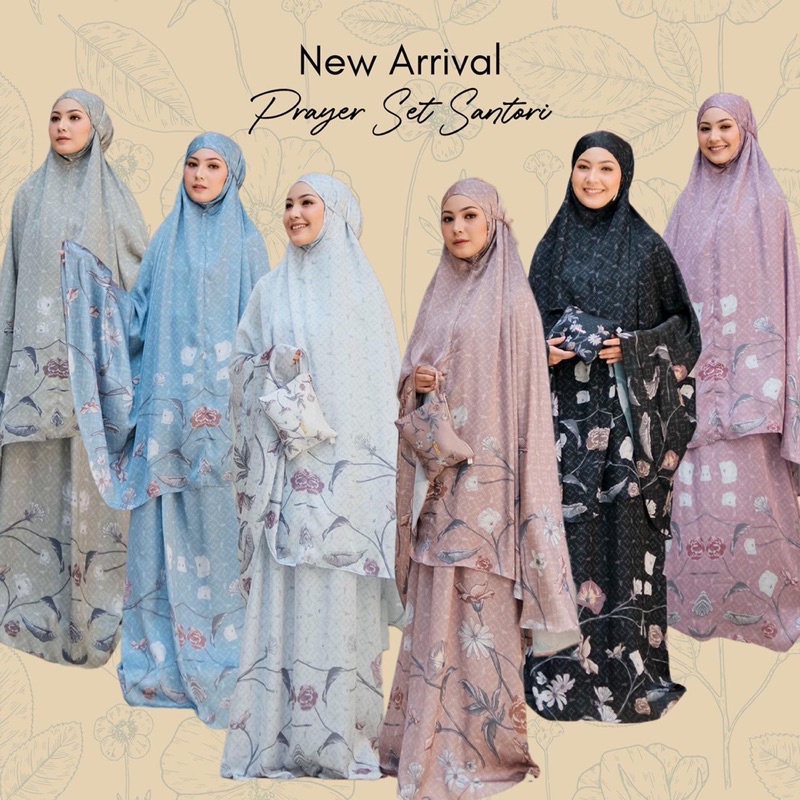 Mukena MyLady Santory  - Mukena dan Sajadah My Lady