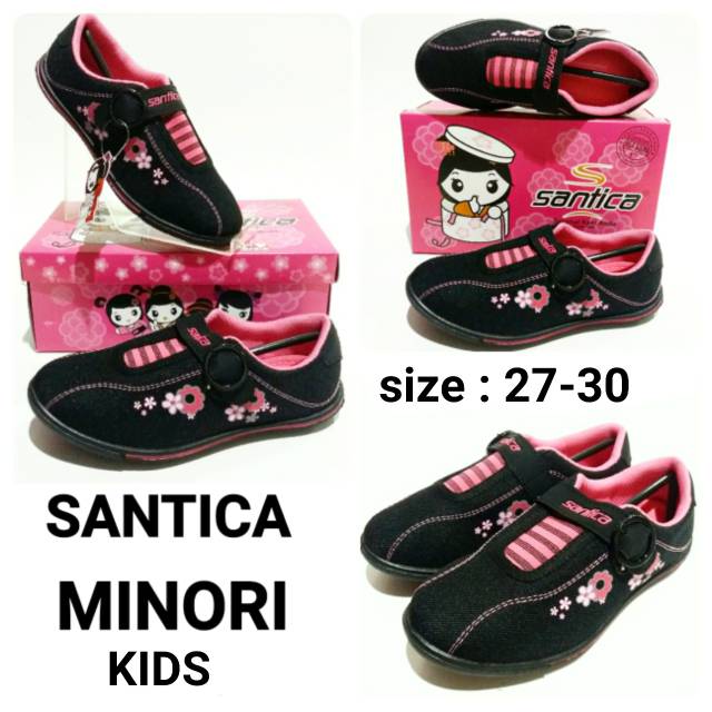 SEPATU ANAK CEWEK LUCU DAN TERBARU SANTICA MINORI 27-30