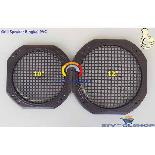 Grill 10 in / Ram Box Speaker 10&quot; Bingkai