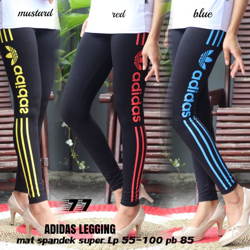 LEGGING MOTIF SPANDEK SUPER ADEM BANYAK MOTIF