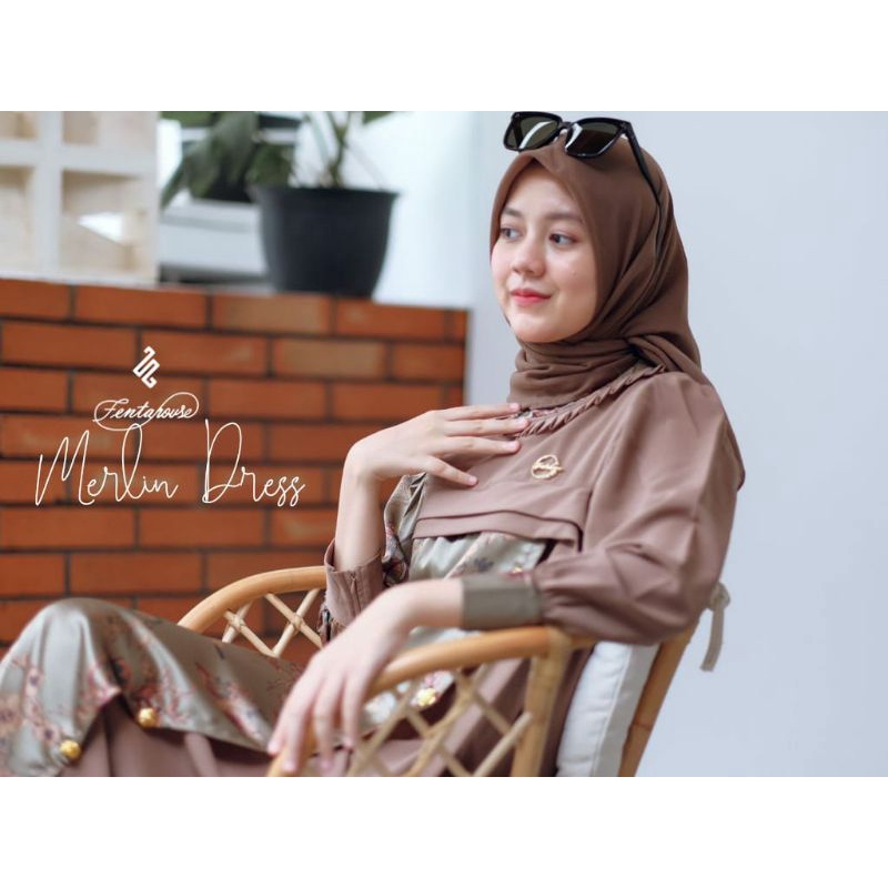 Merlin dress ORIGINAL dari nya fentahouse