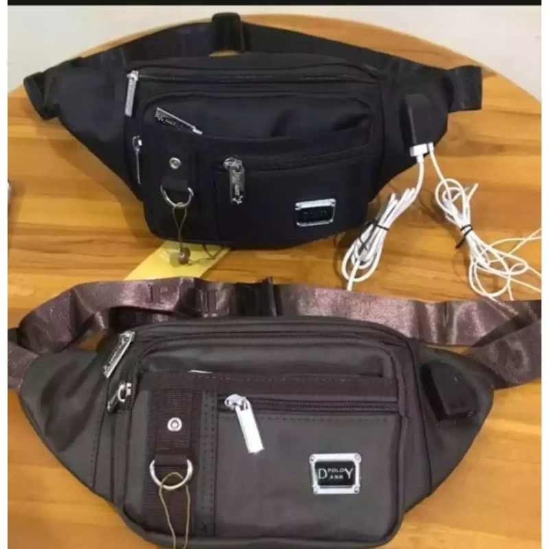 tas pinggang tas dada tas waistbag polo Danny