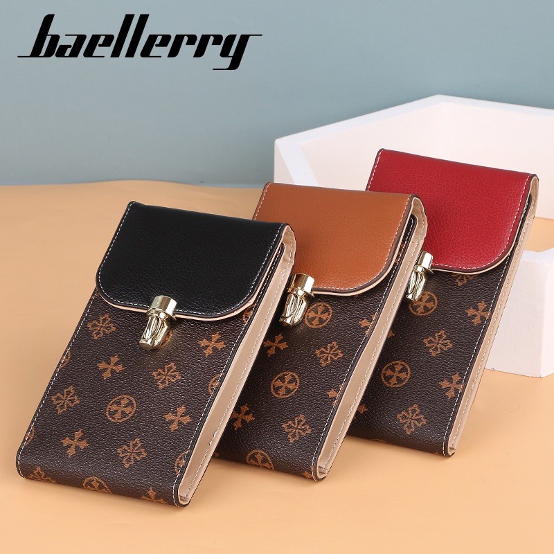 Tas Selempang Kulit Wanita Dompet Cewek Baellerry N5570