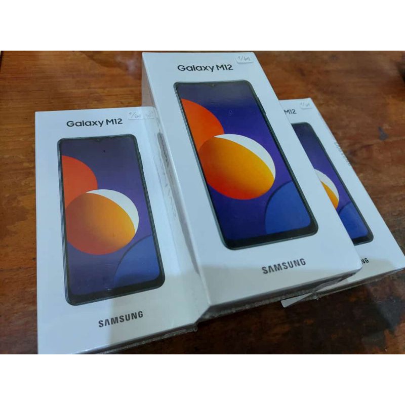 HP SAMSUNG TERBARU M12 (4/64) ORIGINAL GARANSI RESMI