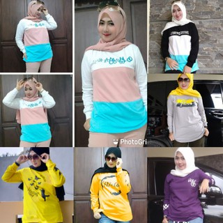 Jual Baju Wanita // Atasan Wanita Terbaru Tangan Panjang ORIGINAL