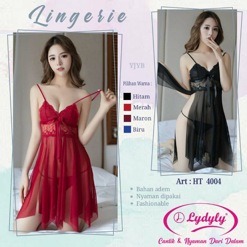 LINGERIE LYDYLY HT 4004-LINGERIE SEKSI#GAUN MALAM NYAMAN