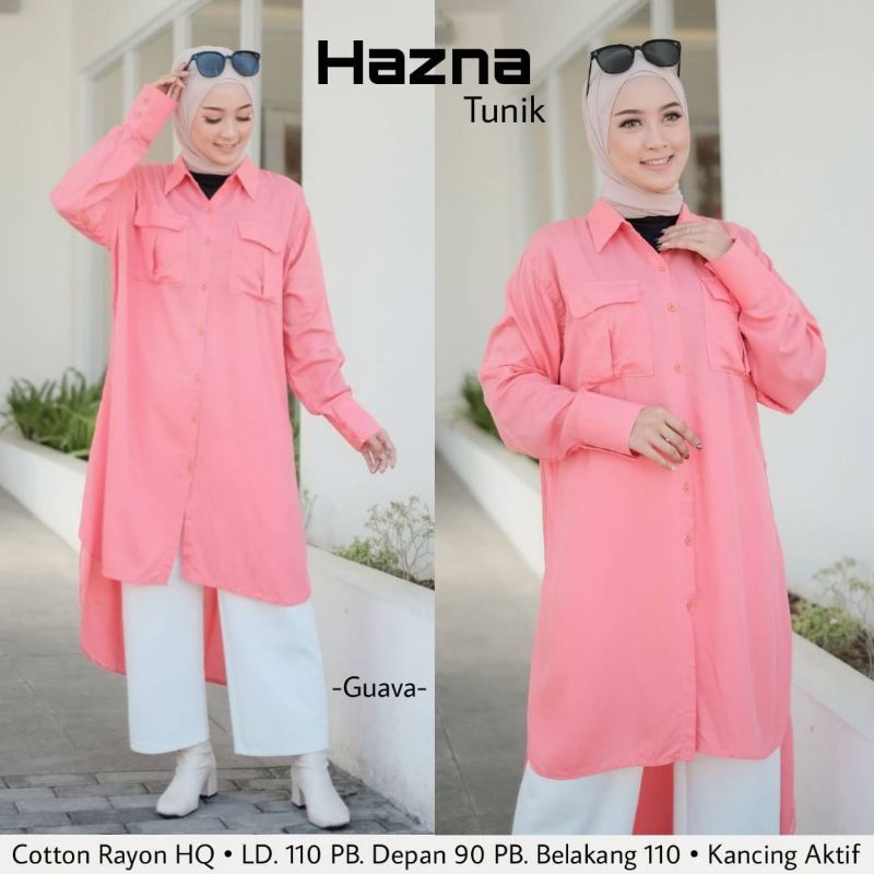 HAZNA LONG TUNIK TERBARU