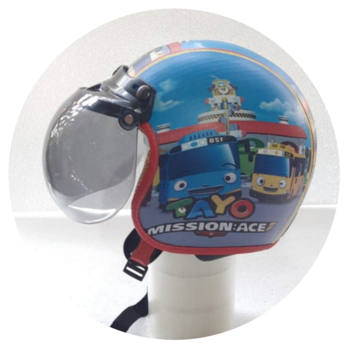 HELM/HELM ANAK JUNIOR/HELM/ANAK KARAKTER CEWEK COWOK USIA 5-12 TAHUN