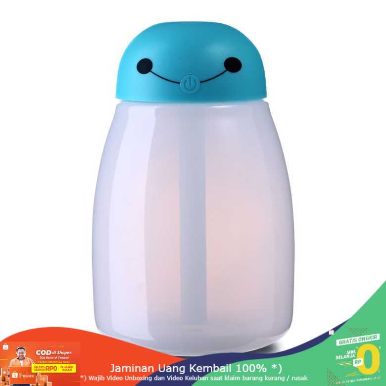 (BISA COD) RVOSTR  Baymax Mini Humidifier Aromatherapy RGB USB 400ml - HUMI H803