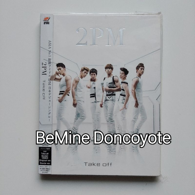 2PM TAKE OFF JAPAN LIMITED EDITION A ALBUM JUN. K NICHKHUN TAECYEON JANG WOOYOUNG JUNHO CHANSUNG