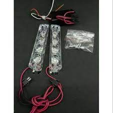 LAMPU LED 4 MATA  KEDIP MOTOR MOBIL 12VOLT-2