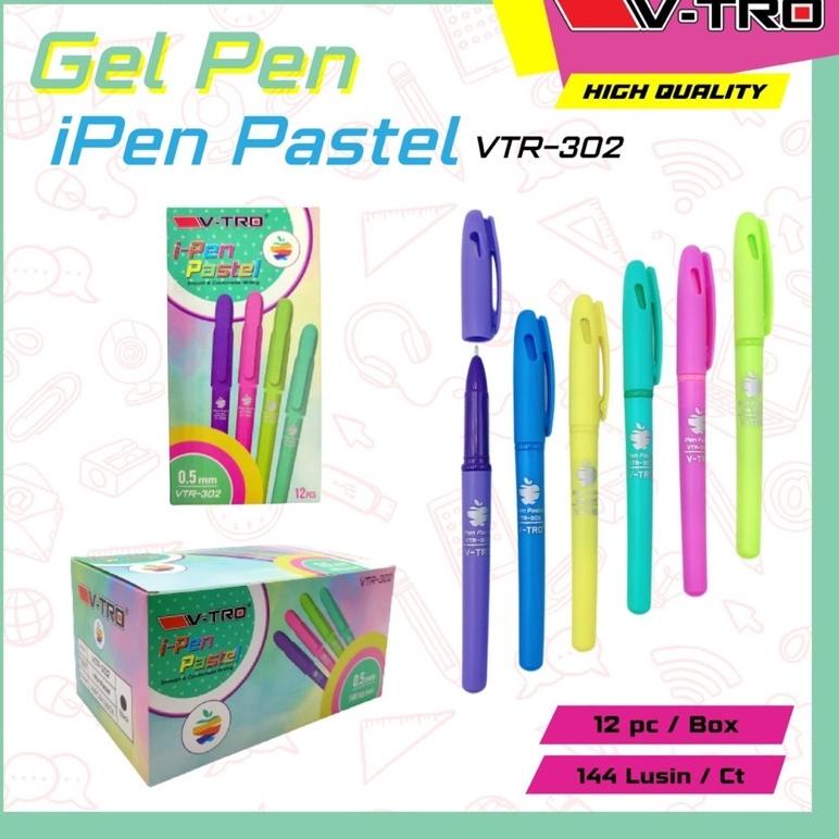 

(P9D9) 12 psc biji Pulpen Ipen X gel ink 0.5 m //Siap@order