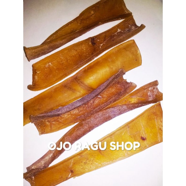 kulit sapi kering mentah bahan sayur kikil cabe hijau gulai sate oseng dll