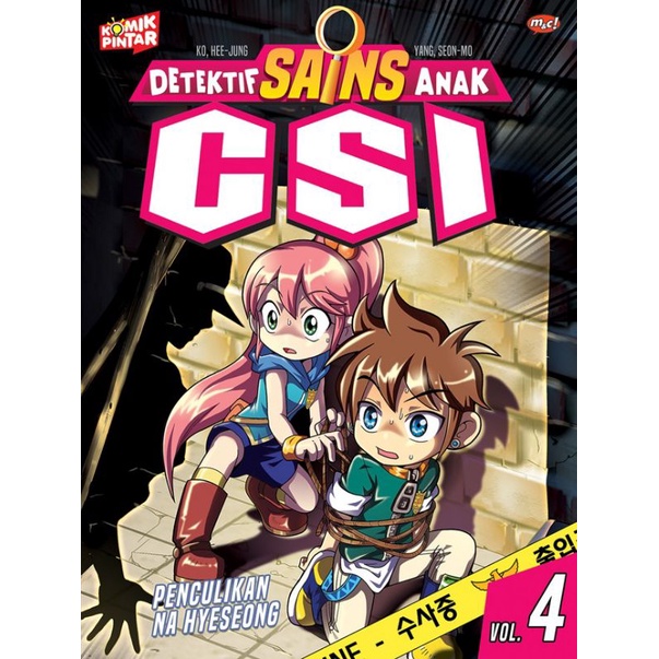 Komik Pintar : Detektif Sains Anak CSI 04 - Penculikan Na Hyeseong