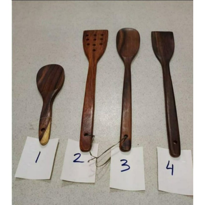 centong kayu besar/kecil/panjang centong sendok nasi kayu