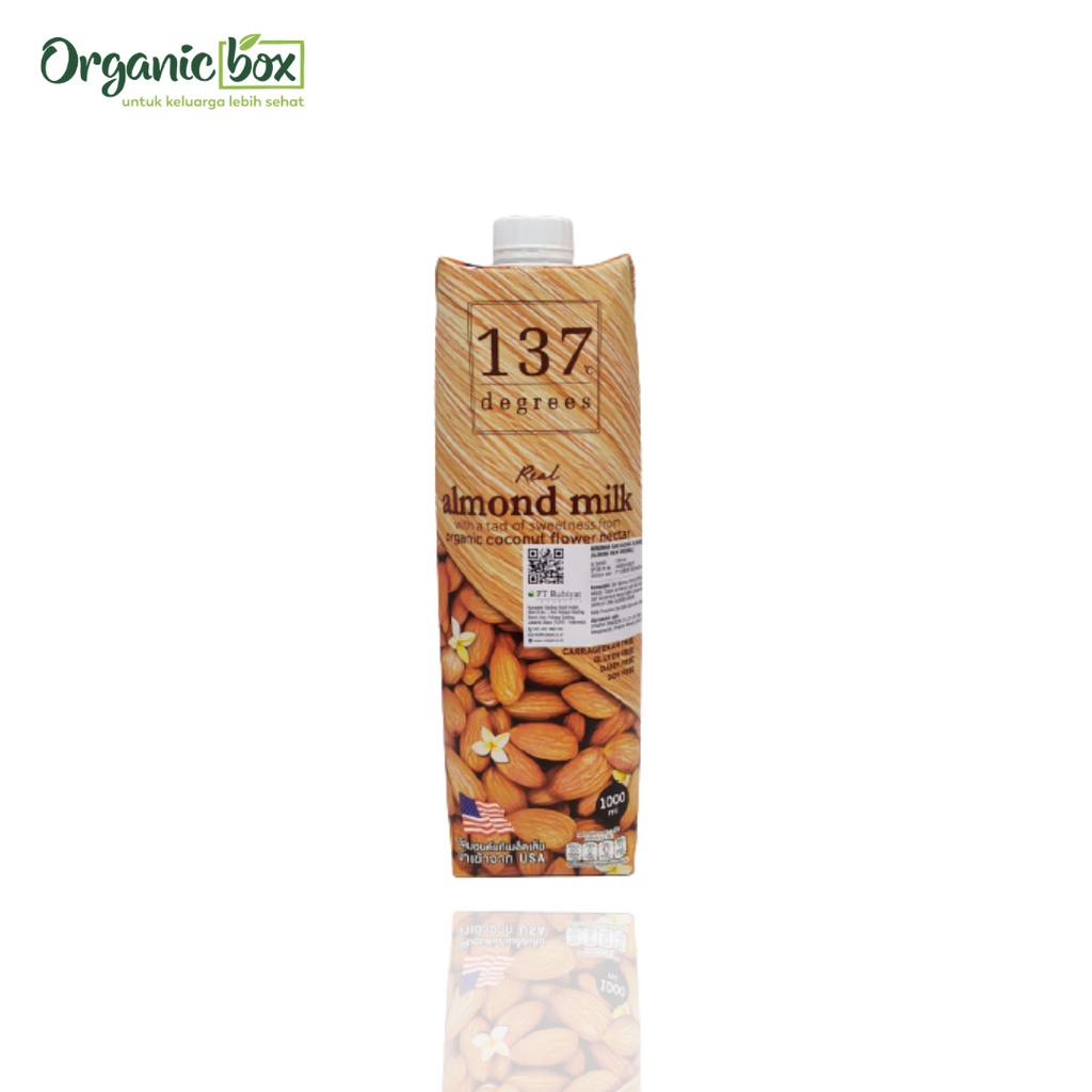 

137 DEGREES ALMOND MILK COCONUT FLOWER NECTAR 1L