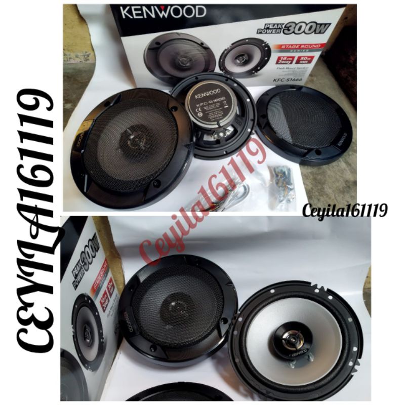 Speaker Original KENWOOD KPC-S1666 Mobil All new Avanza/xenia