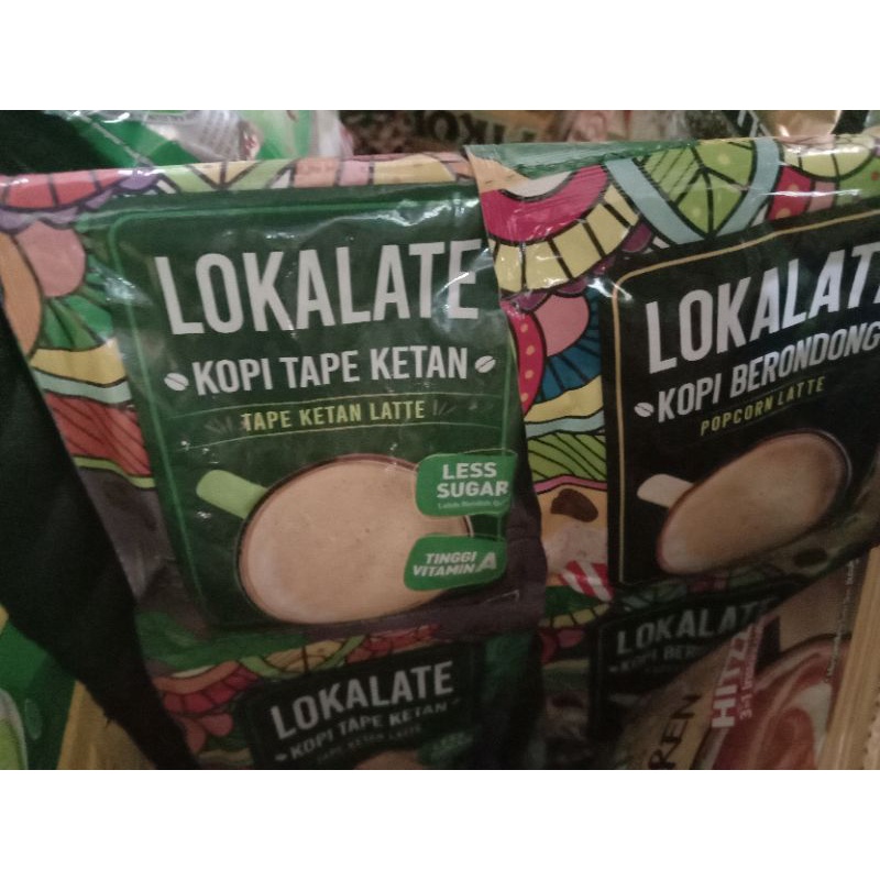 Lokalate kopi berondong lokalate tape ketan