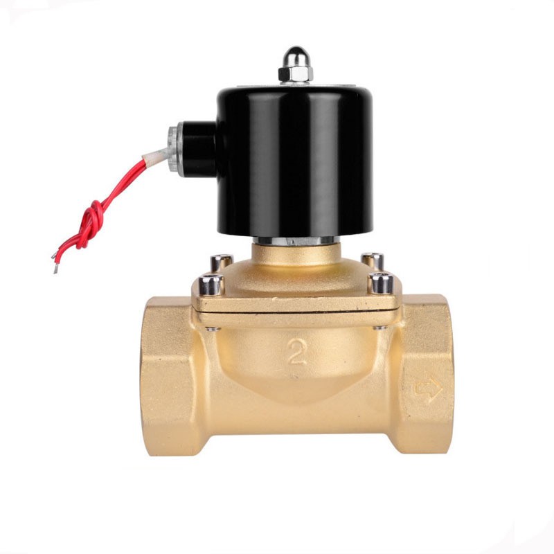 Electric Solenoid Water Valve 220V 1 Inch DN25 - 2W-250-25 - hitam