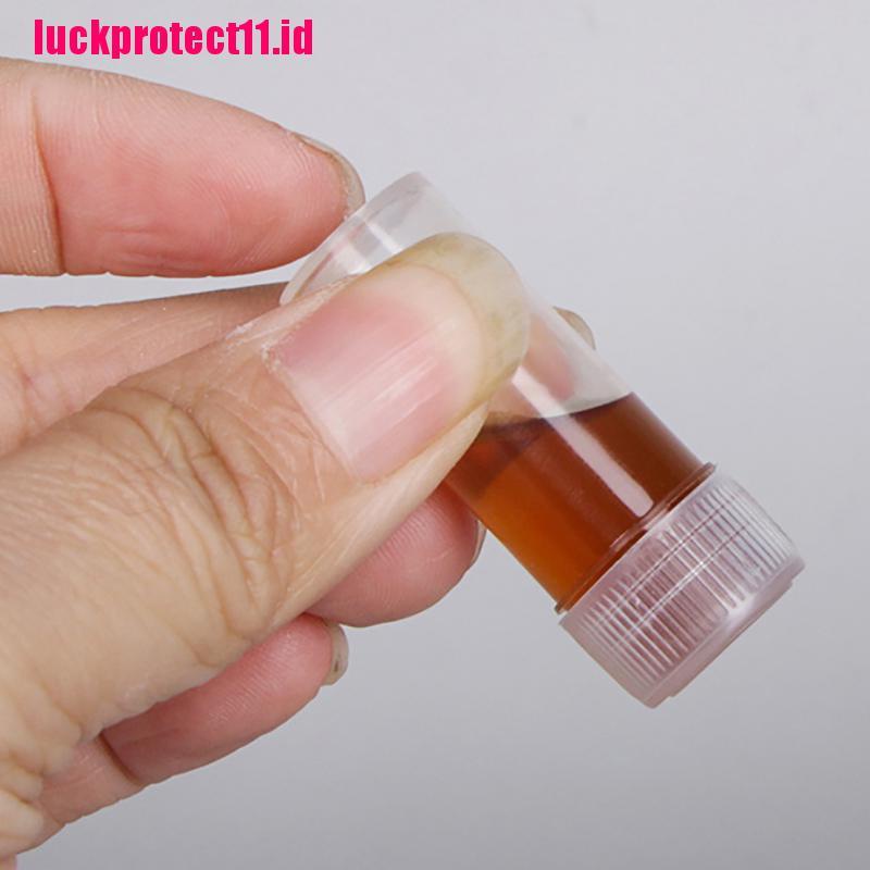 (LUCK11) 20pcs / Set Botol Plastik 5ml Untuk Obat Cair / Pil