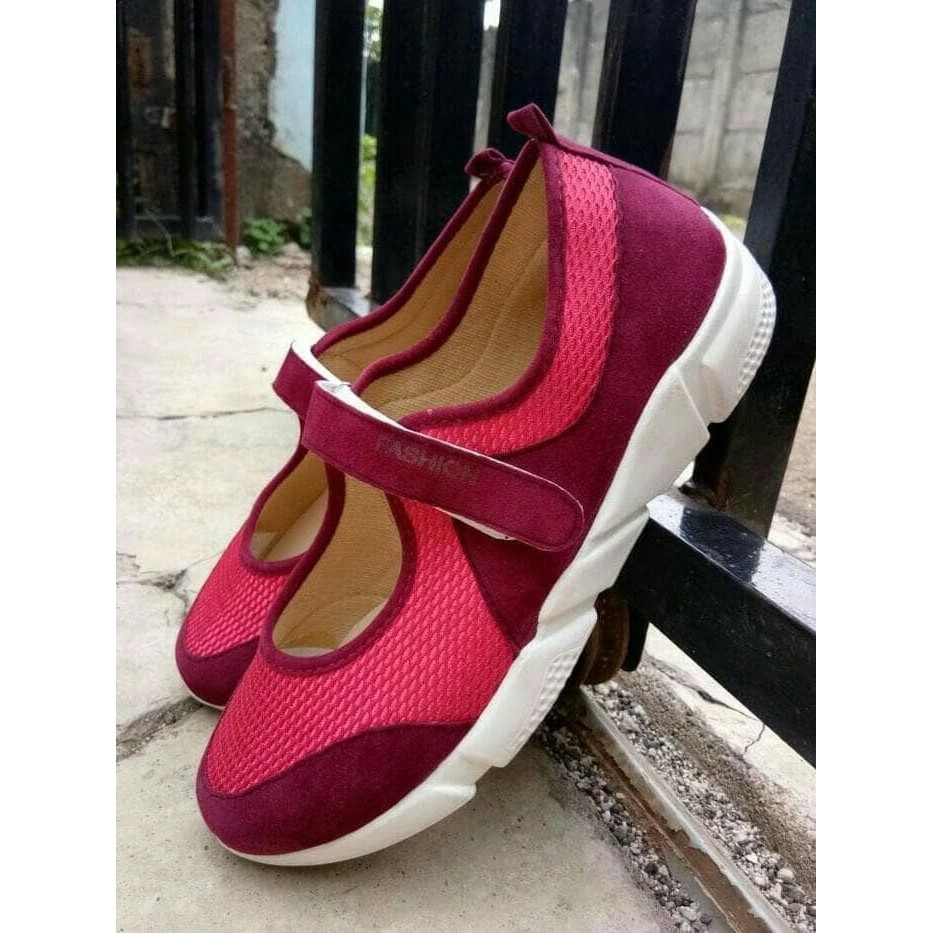 GROSIR SEPATU WANITA PEREMPUAN CEWEK OLAH RAGA KETS ADIDAS ZX PINK SALEM KETS CASUAL SPORT MURAH