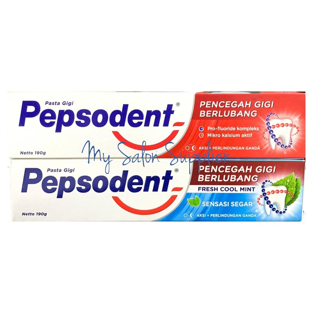 Pepsodent Pasta Gigi / Odol 190g Cool Mint