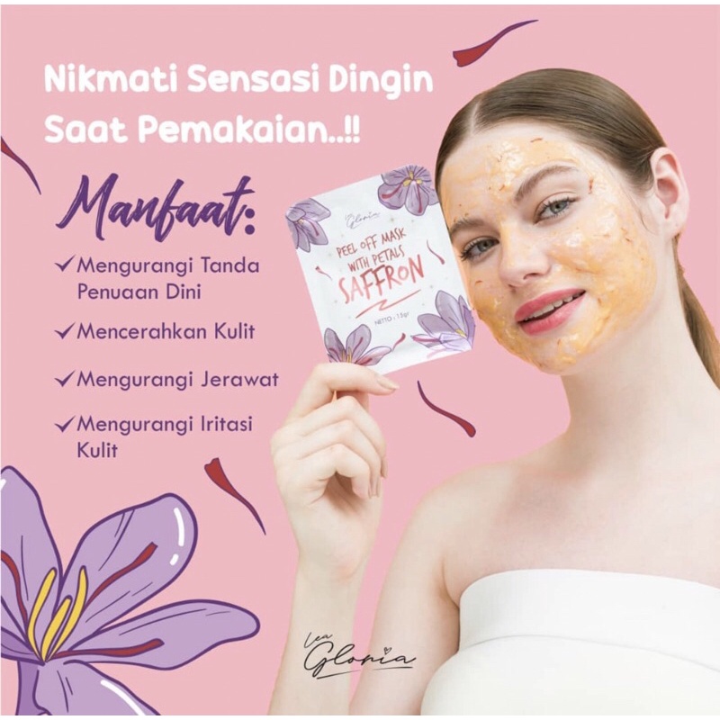 [FREE GIFT!!!] Masker Peel Off Mask Lea gloria KEMASAN BARU - Masker Wajah Lea Gloria Organic