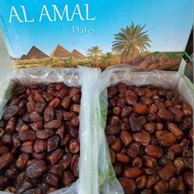 

Kurma madu mesir Al Amal ukuran 1kg