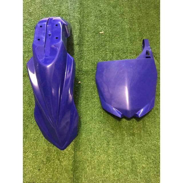 SPAKBOR DEPAN YZ 250 DAN PAPAN NOMOR YZ 250 F