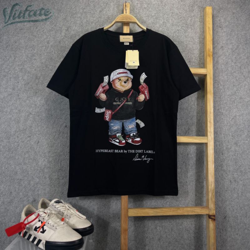 KAOS TSHIRT BAJU GUCCI BEAR UNISEX