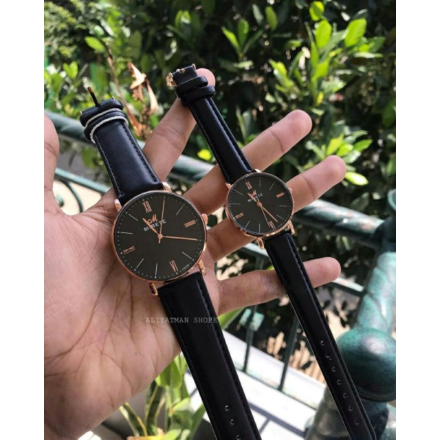 JAM COUPLE MIRETE TALI KULIT ORI TERBARU 2023 BESTSELLER ANTI AIR KUARSA JAM TANGAN PRIA WANITA STRAP KULIT TAHAN AIR DIAMETER 3,6×2,8mm JAM TANGAN FASHION CEWEK/ JAM TANGAN FASHION PRIA KASUAL ELEGAN_JAM TANGAN COUPLE/PASANGAN