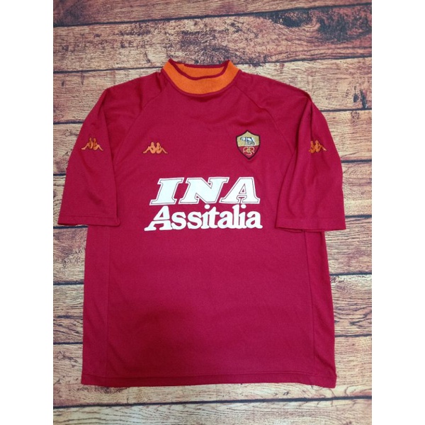 jersey retro as roma 2000 2001