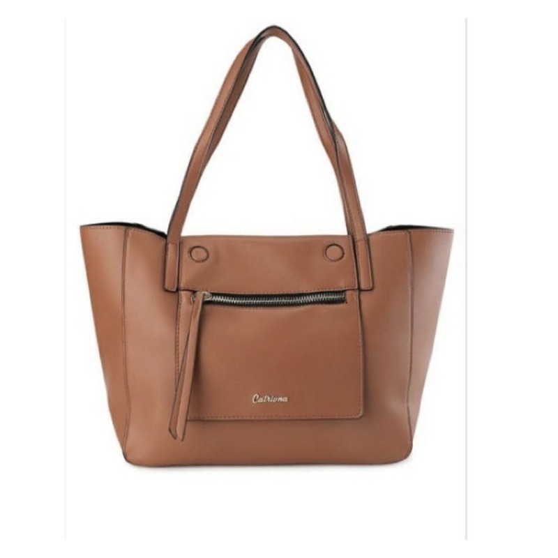 Tas Wanita Pundak Coklat Catriona Premium Emily Shoulder Bag