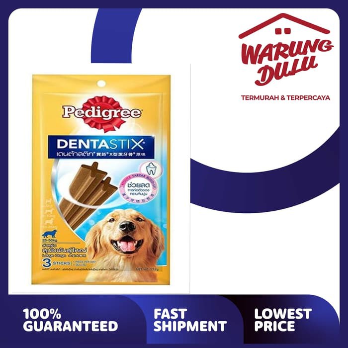 PEDIGREE DENTASTIX LARGE 112GR 25-50KG