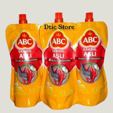 

Saos Sambal ABC Asli Pouch 380gr