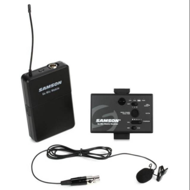 Samson Go Mic Mobile Lavalier - Clip On Lavalier Mic Wireless System