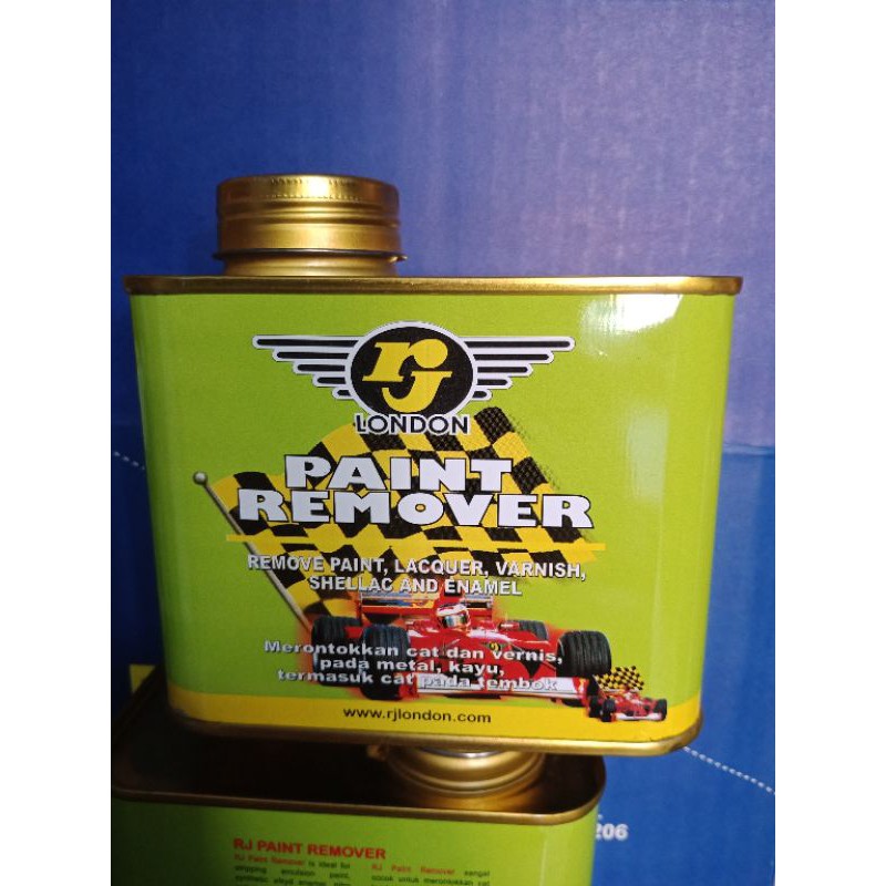 Cairan Perontok Cat / Pernis / Serlak / Enamel 450ml Kayu Logam Tembok - Paint Remover RJ LONDON