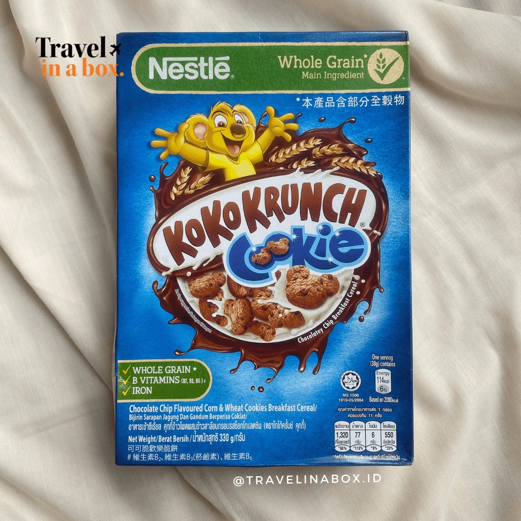 Koko Krunch Nestle Cookie Cereal Snack Import Nestle Cookie Crisp Shopee Indonesia