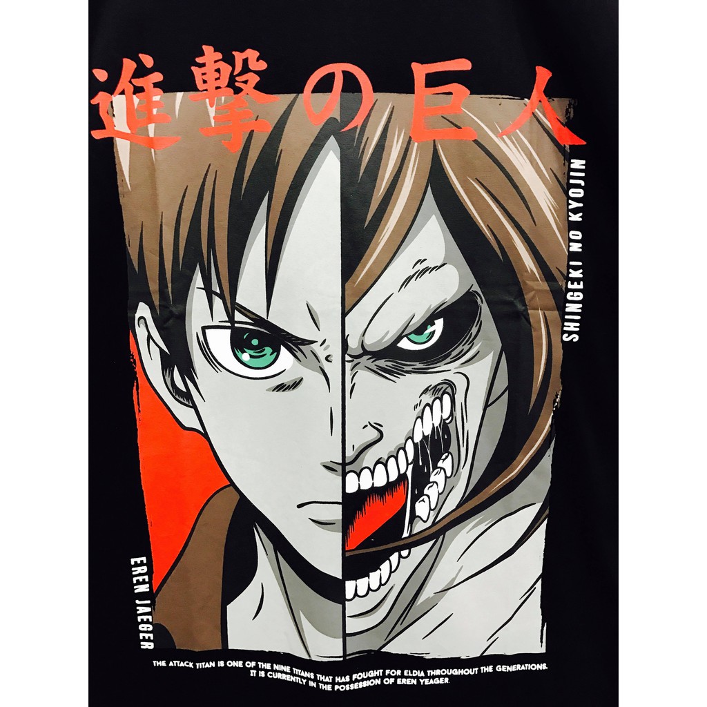 Kaos Titan Eren Jaeger Attack on Titan