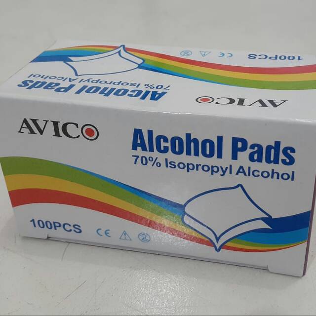 Jual Alcohol Pads Avico Alkohol Pads Avico Alcohol Swab Tissue Alkohol Bukan Alcohol Swab