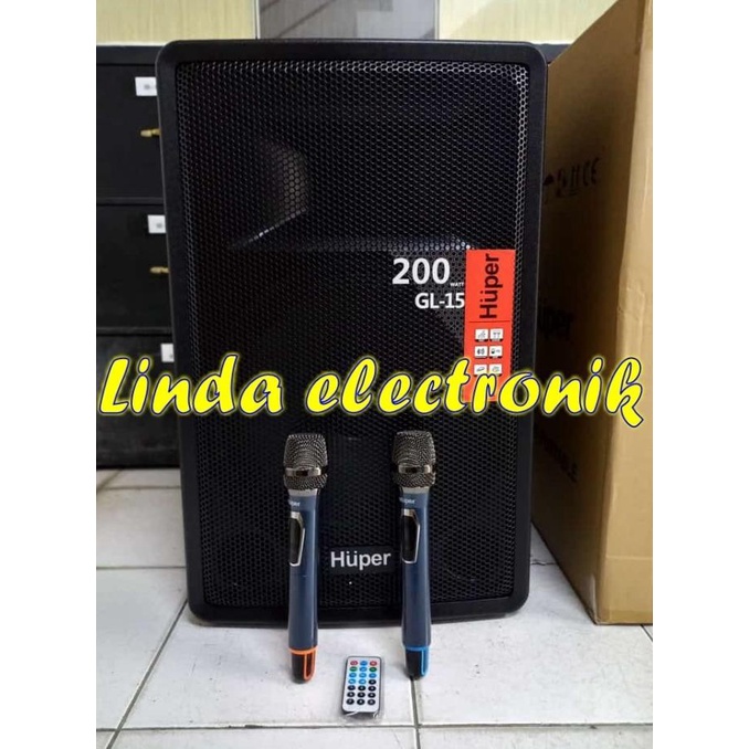 speaker portable meeting wireless huper gl15 huper gl 15 HUPER GL15 Termurah